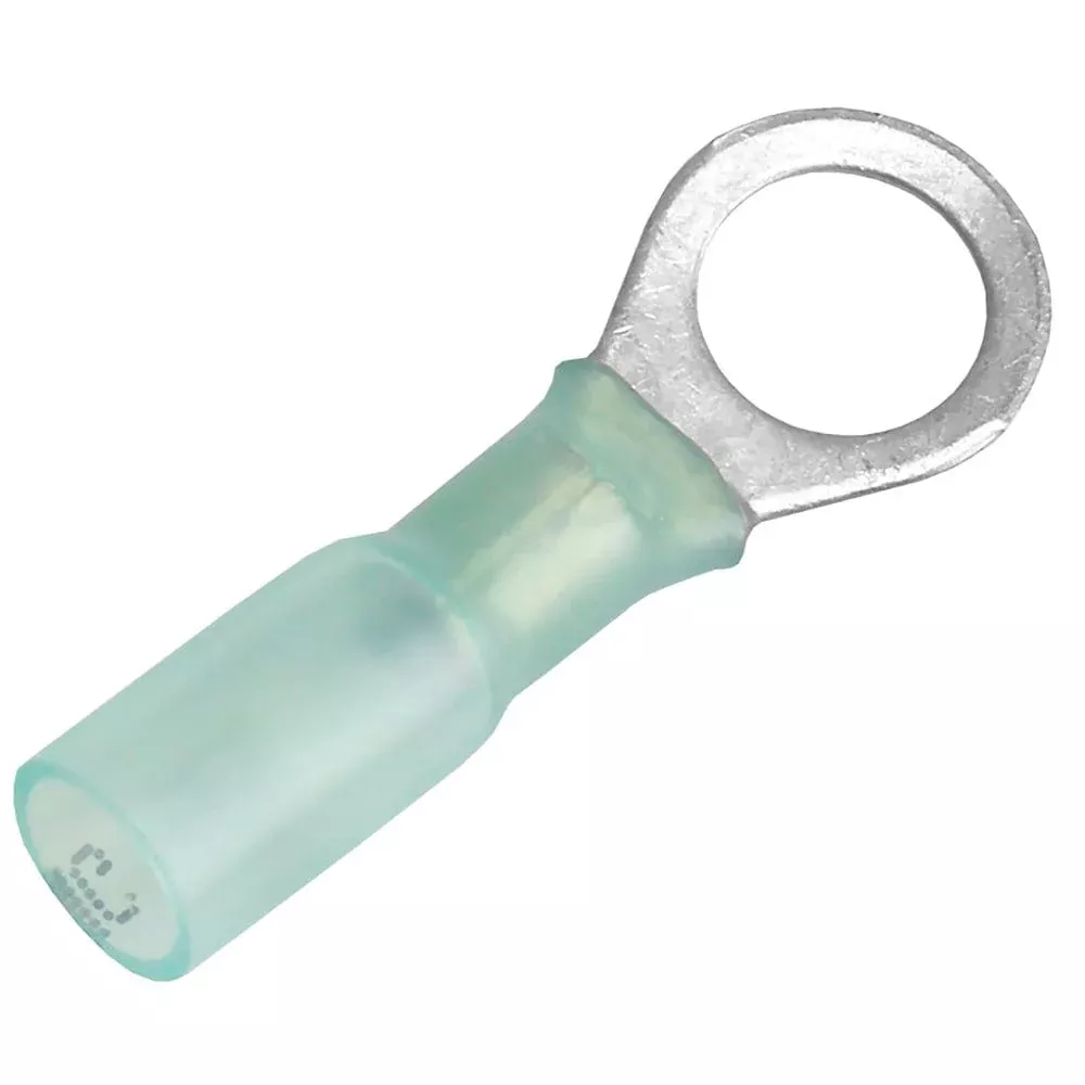 Pacer 16-14 AWG Heat Shrink Ring Terminal – 5/16 Stud Size – 100 Pack