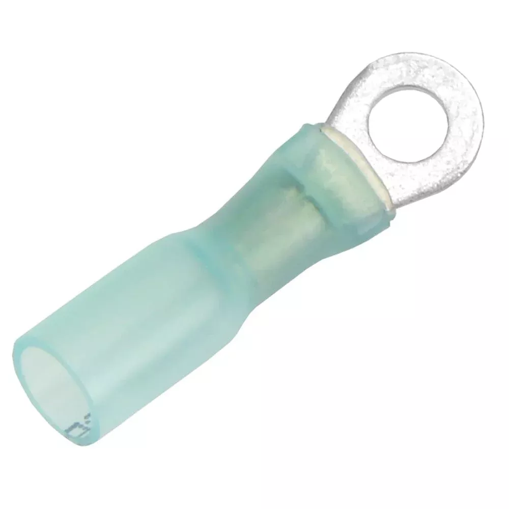 Pacer 16-14 AWG Heat Shrink Ring Terminal – #8 Stud Size – 25 Pack