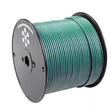 Pacer Green 18 AWG Primary Wire, 500-Foot Spool