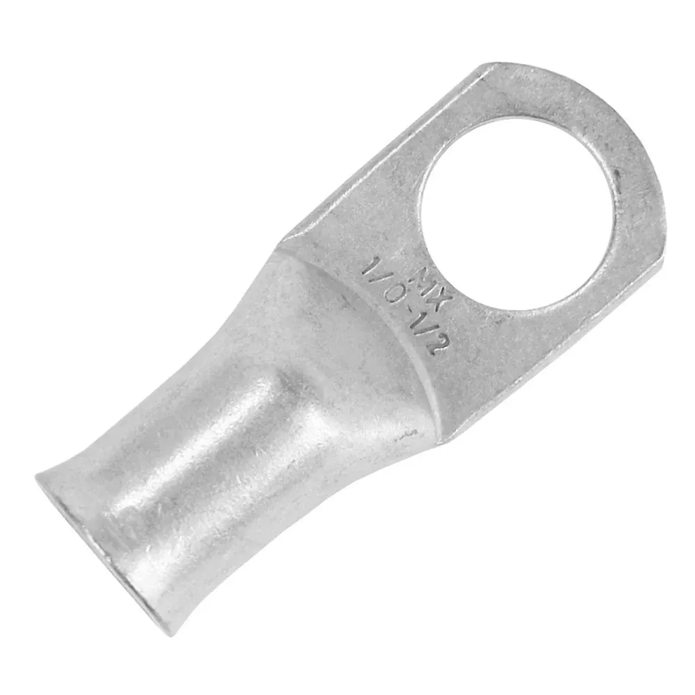 Pacer Tinned Lug 1/0 AWG – 1/2 Stud Size – 10 Pack
