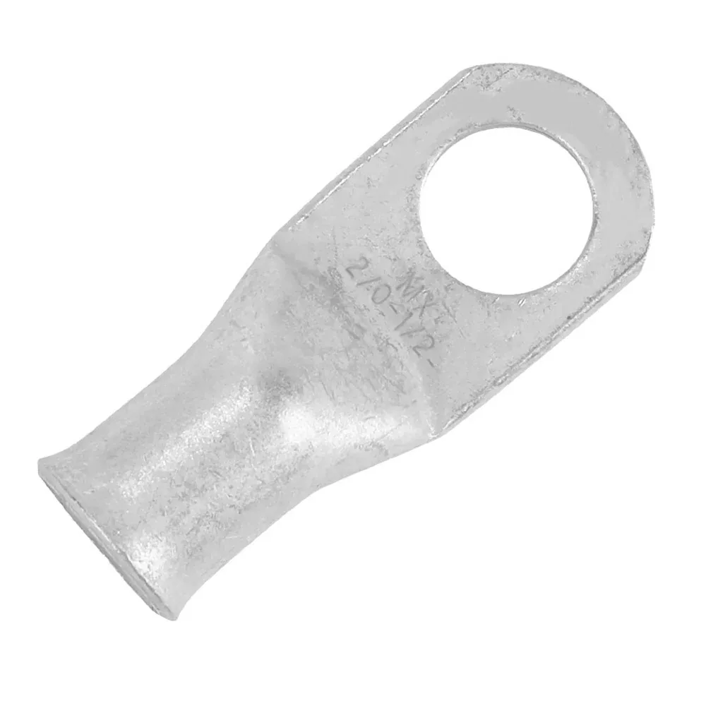 Pacer Tinned Lug 2/0 AWG – 1/2 Stud Size – 10 Pack