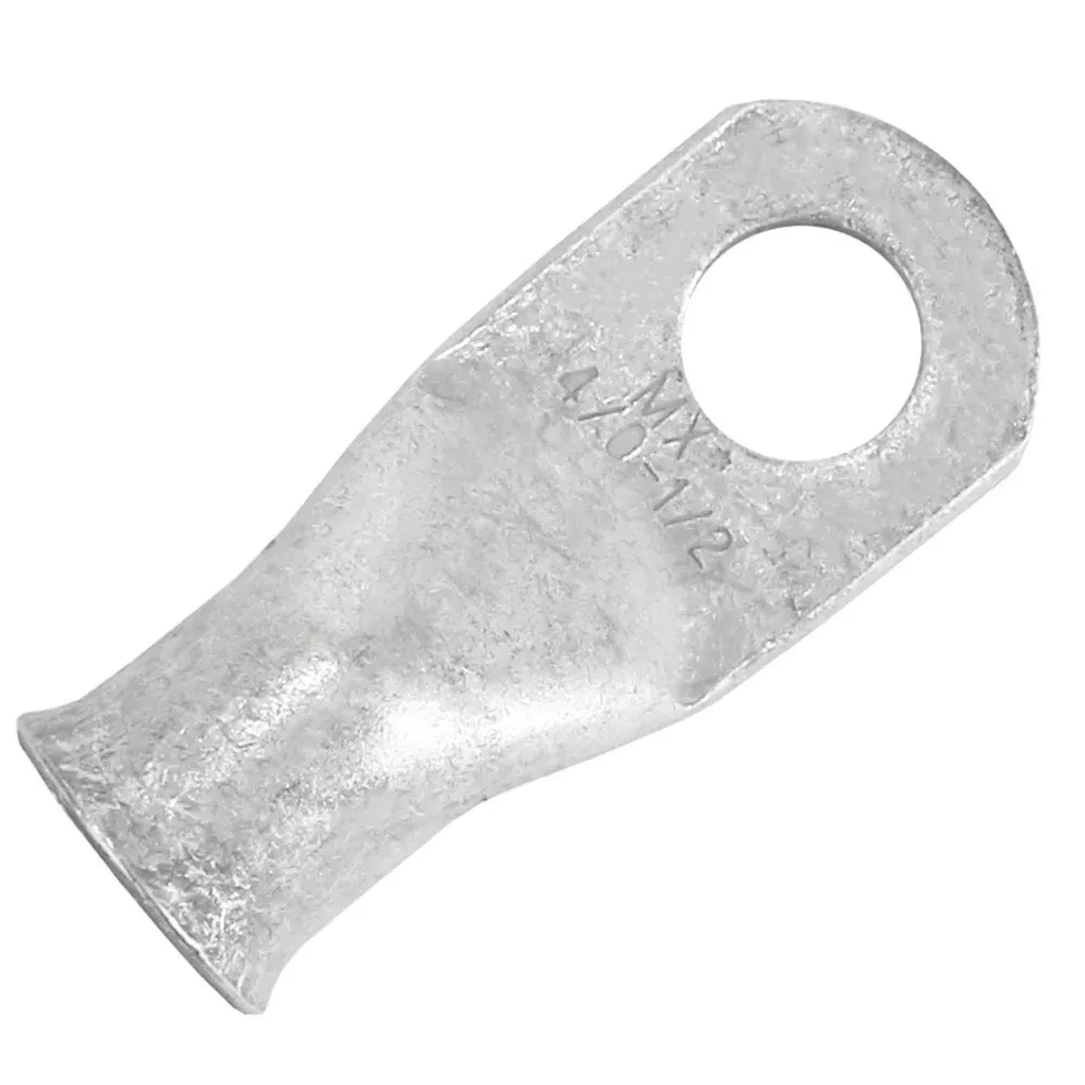 Pacer Tinned Lug 4/0 AWG – 1/2 Stud Size – 10 Pack