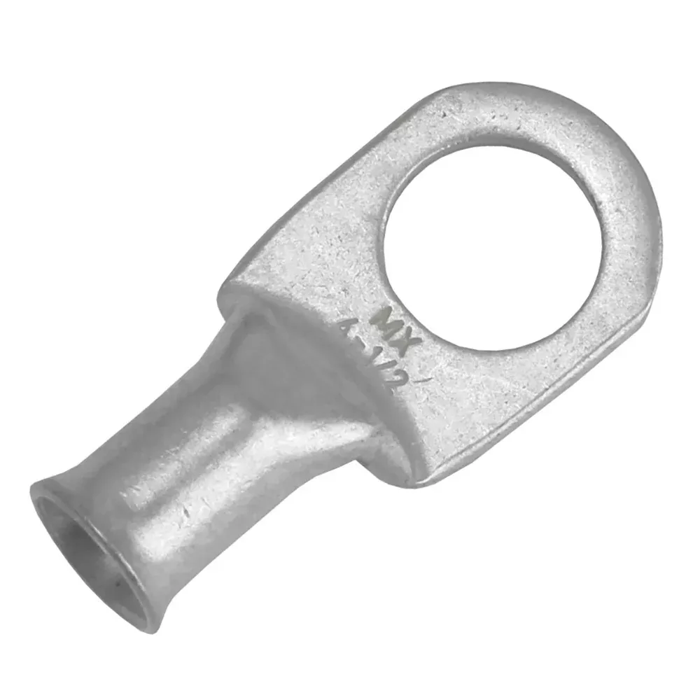 Pacer Tinned Lug 4 AWG – 1/2 Stud Size – 10 Pack
