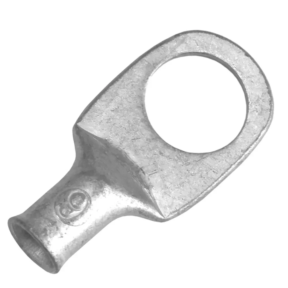 Pacer Tinned Lug 6 AWG – 1/2 Stud Size – 10 Pack