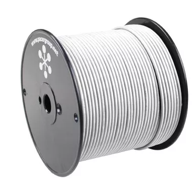 Pacer White 14 AWG Primary Wire, 500-Foot Spool