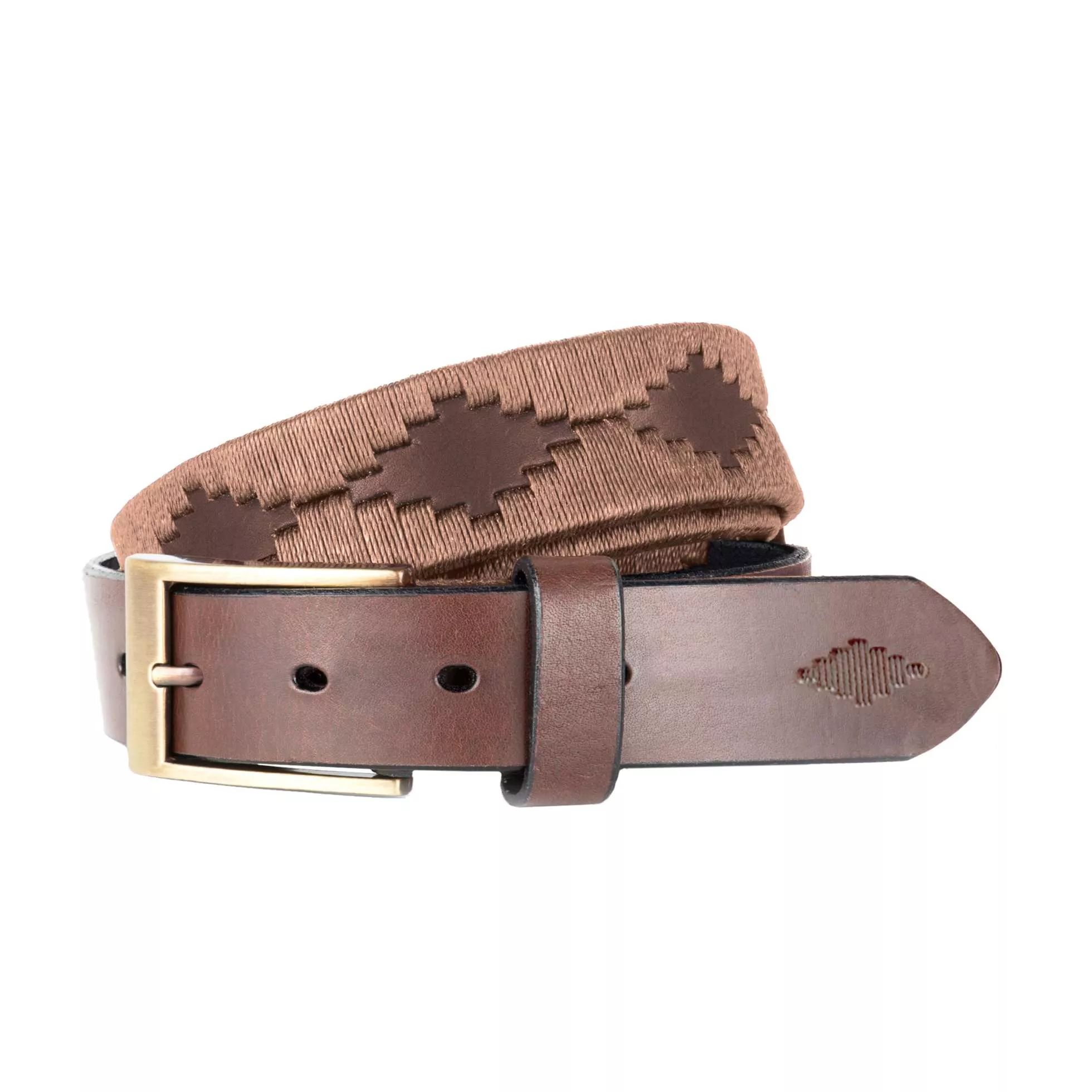 Pampeano Bordado Leather Belt
