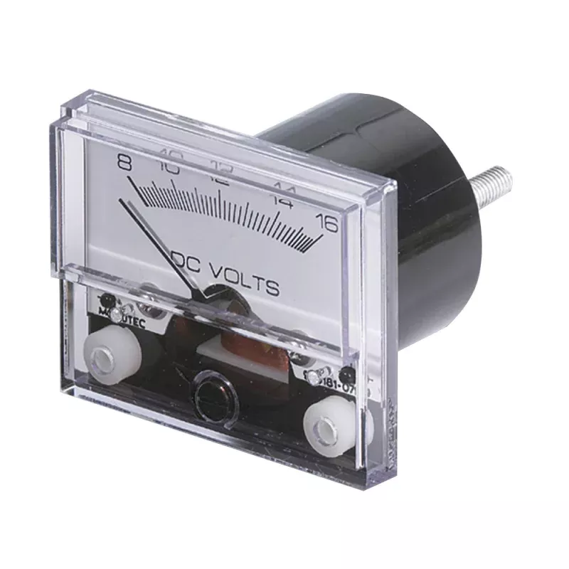 Paneltronics Analog DC Ammeter 0-50DCA 2-1/2 – No Shunt Required
