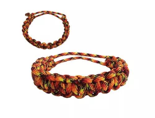 Paracord Bracelet Adjustable Fireball