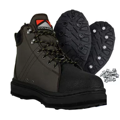 Paramount Stonefly Cleated Wading Boot Brown - 9