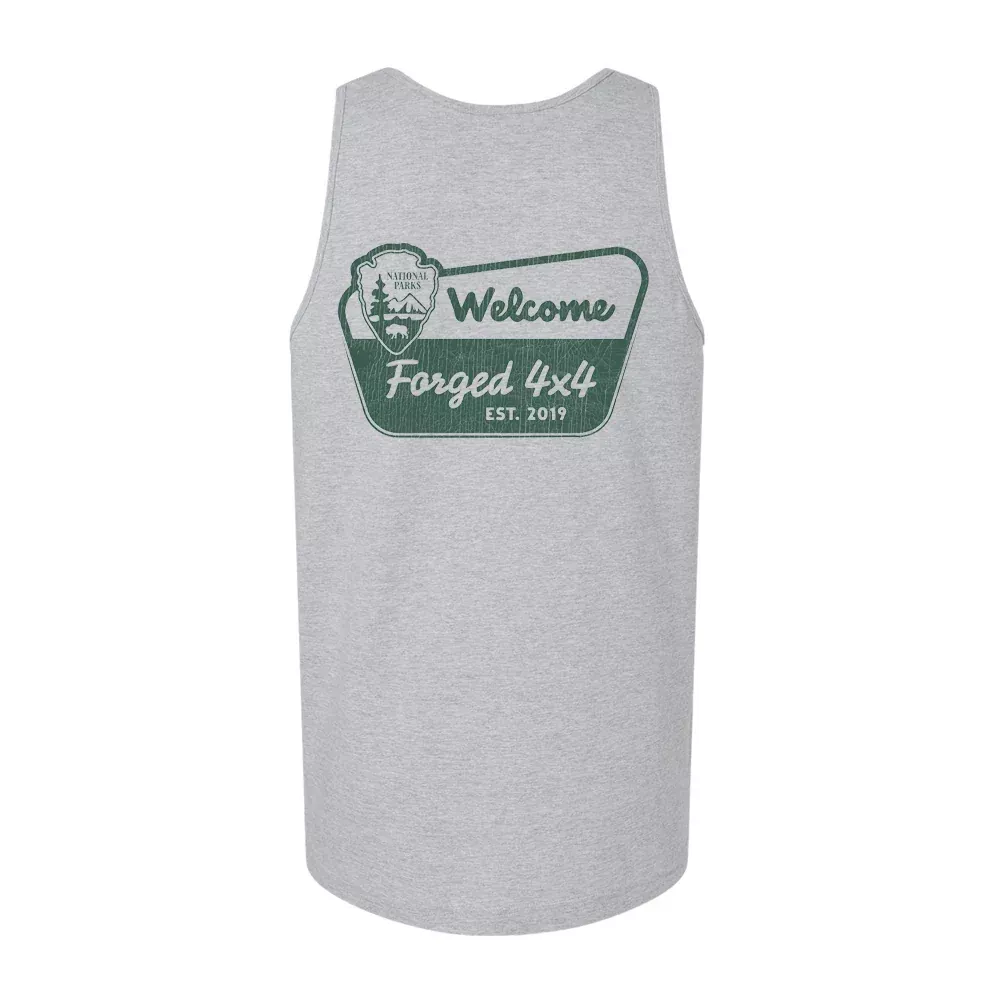Park Sign Tank Top