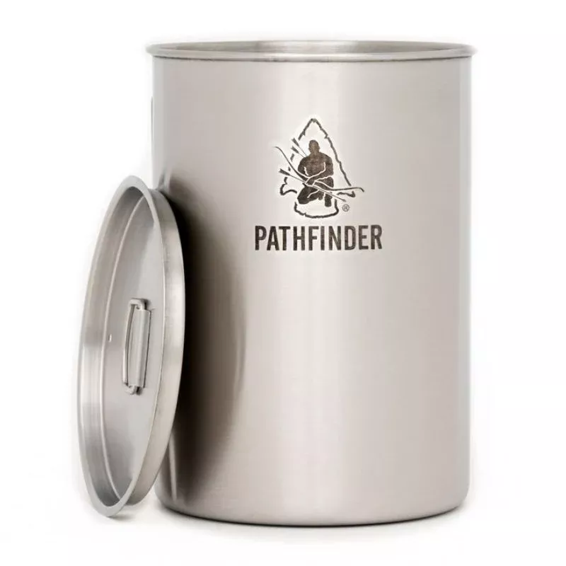 Pathfinder Stainless Steel 48oz. Cup & Lid Set