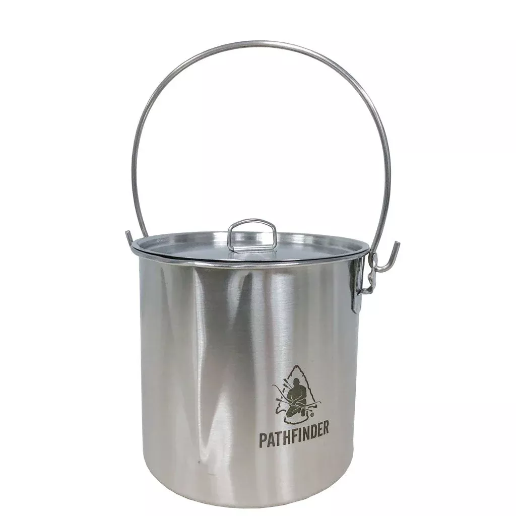 Pathfinder Stainless Steel 64oz. Bush Pot