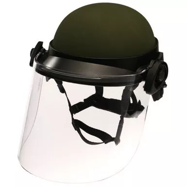 Paulson Manufacturing DK6-X.250AF Tactical Face Shield, Field Mount, PASGT/ACH/MICH Helmet Compatibility