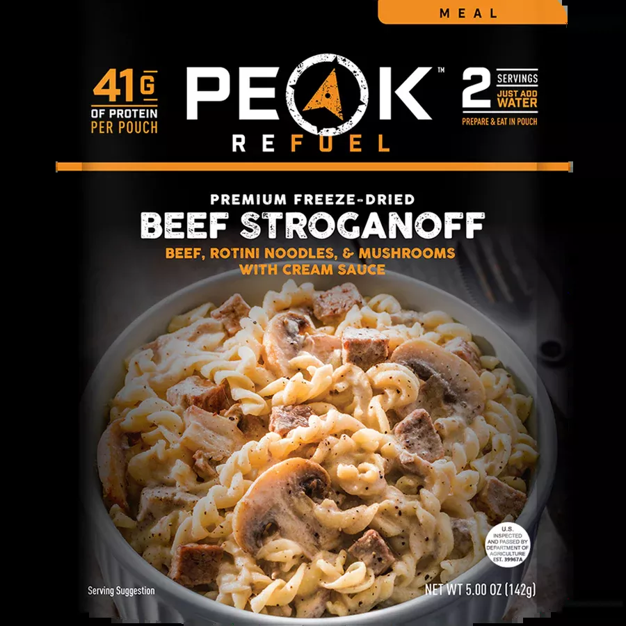 Peak Refuel Beef Stroganoff
