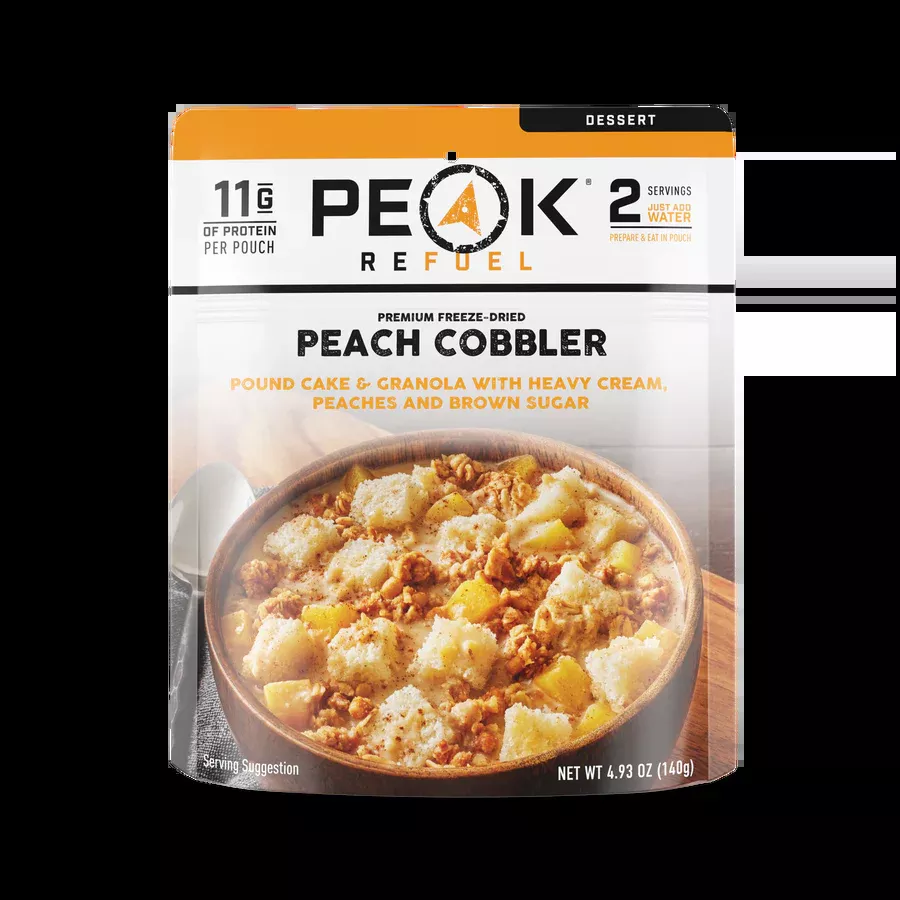 Peak Refuel Peach Cobbler