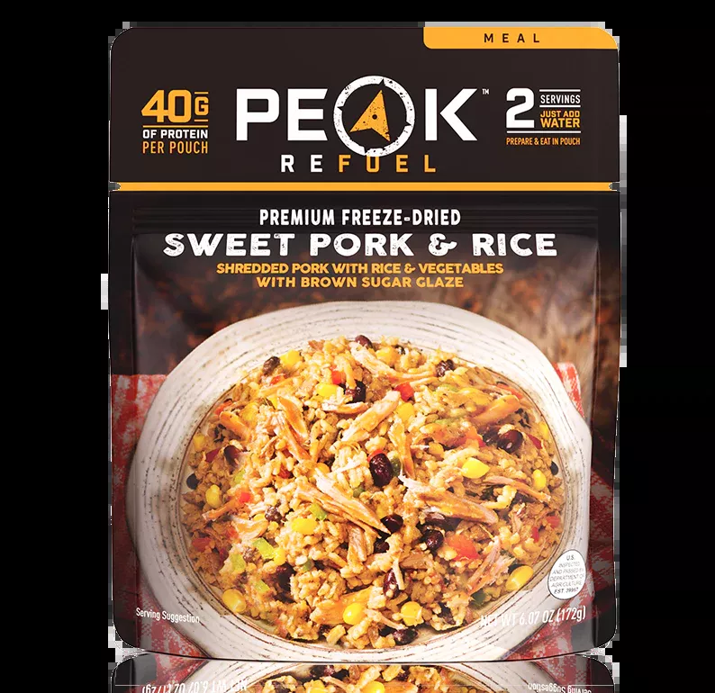 PEAK Refuel, Sweet Pork & Rice