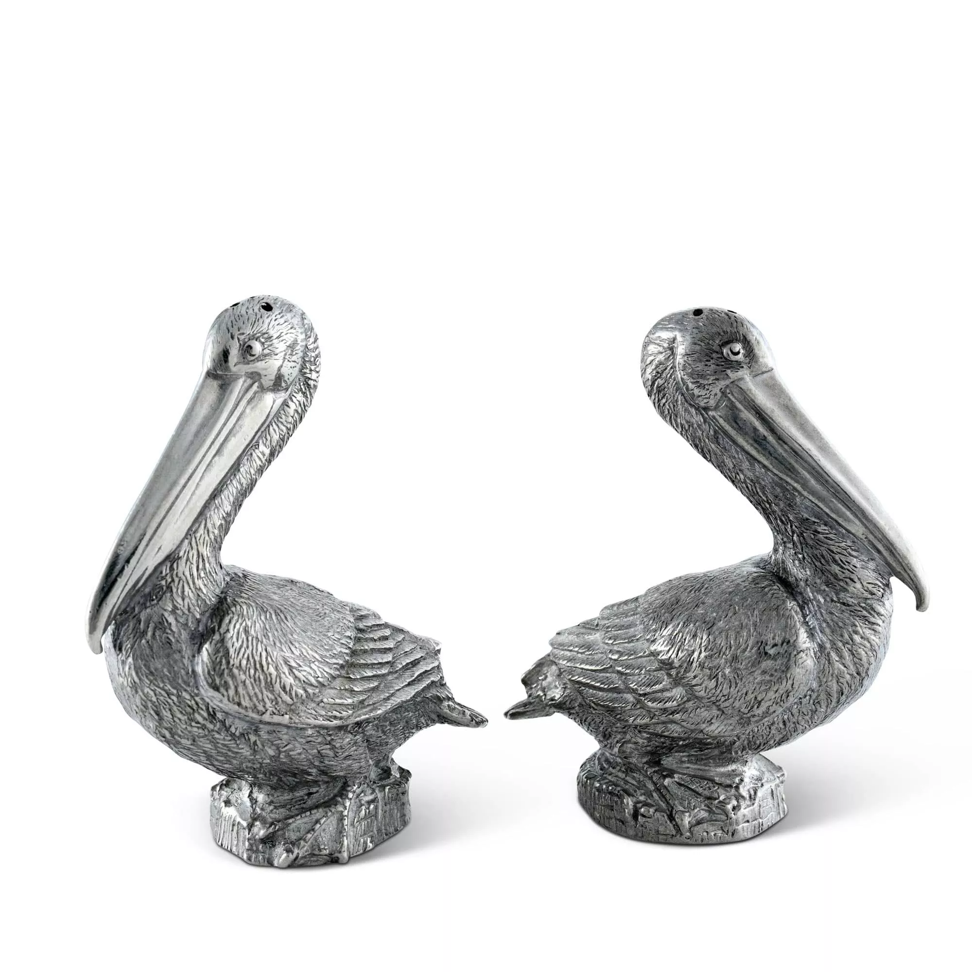 Pelicans Pewter Salt & Pepper Set