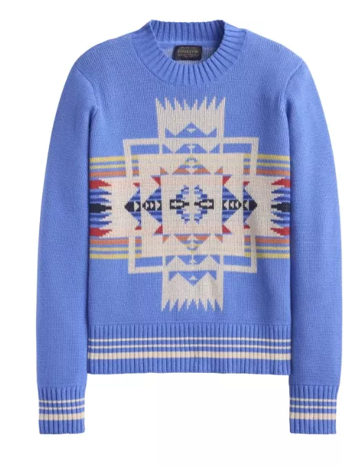 Pendleton Columbia River Sweater – Heritage Wool Blend Crewneck – TC0162