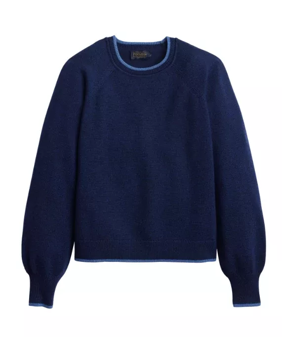 Pendleton Merino Tipped Crewneck Sweater – TC0182