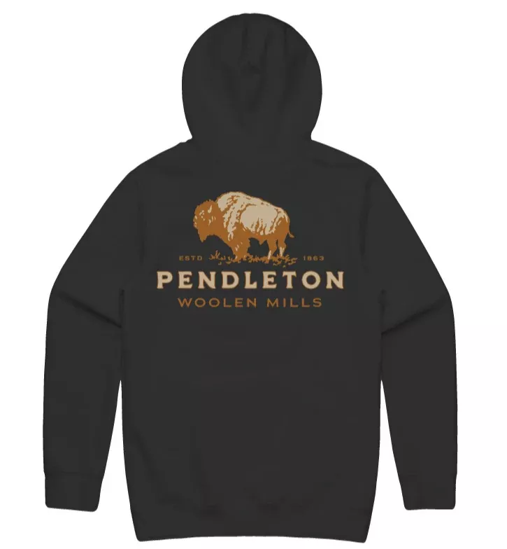 Pendleton Vintage Bison Graphic Hoodie