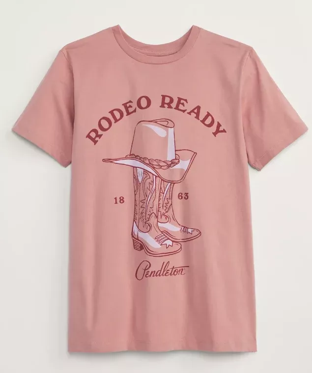 Pendleton Women's Heritage Graphic Tee - Vintage Western Collection
