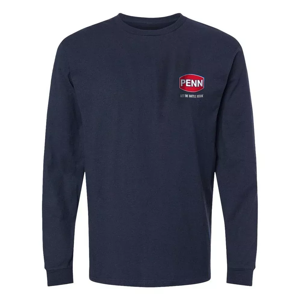 Penn Long Sleeve T-Shirt Navy – XXL