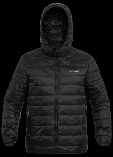 Pentagon Aurora 2.0 Puffer Hooded Jacket Black