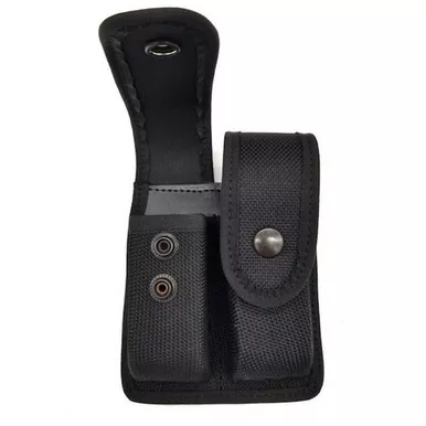 Perfect Fit MP1102-N-MOLLE Nylon Closed Top Double Mag Pouch with MOLLE Attachment, Large