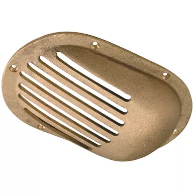 Perko 8x5.125-Inch Bronze Scoop Strainer, Made in USA