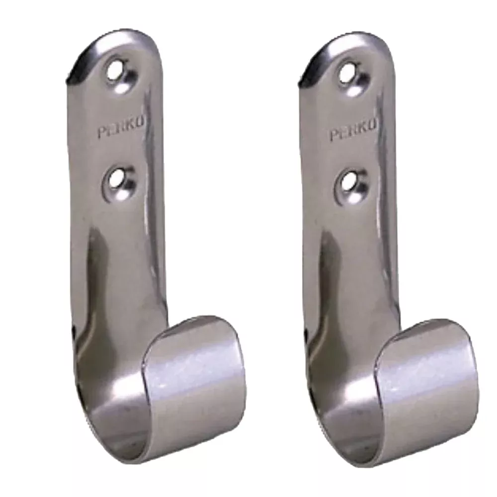 Perko Stainless Steel Boat Hook Holders – Pair