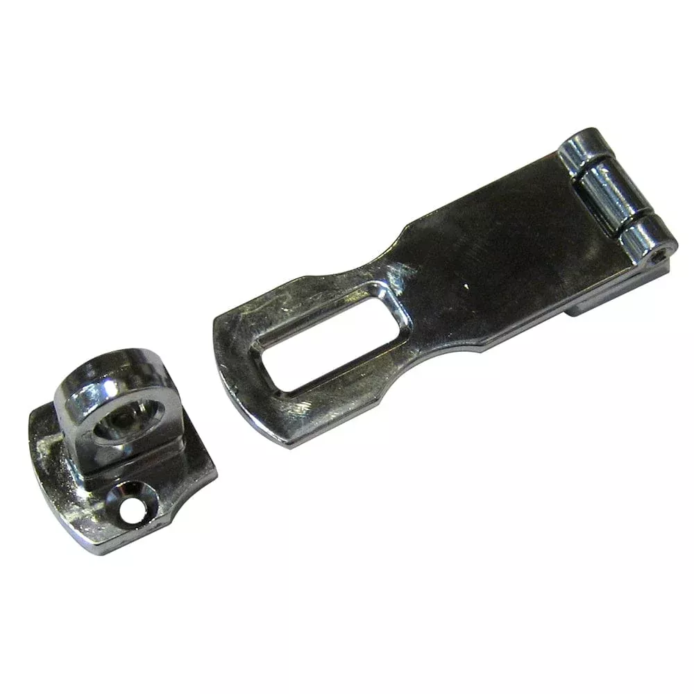 Perko Swivel Eye Hasp – 3″ – Chrome Plated Zinc