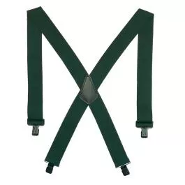 Perry Clip On Suspenders - Hunter Green