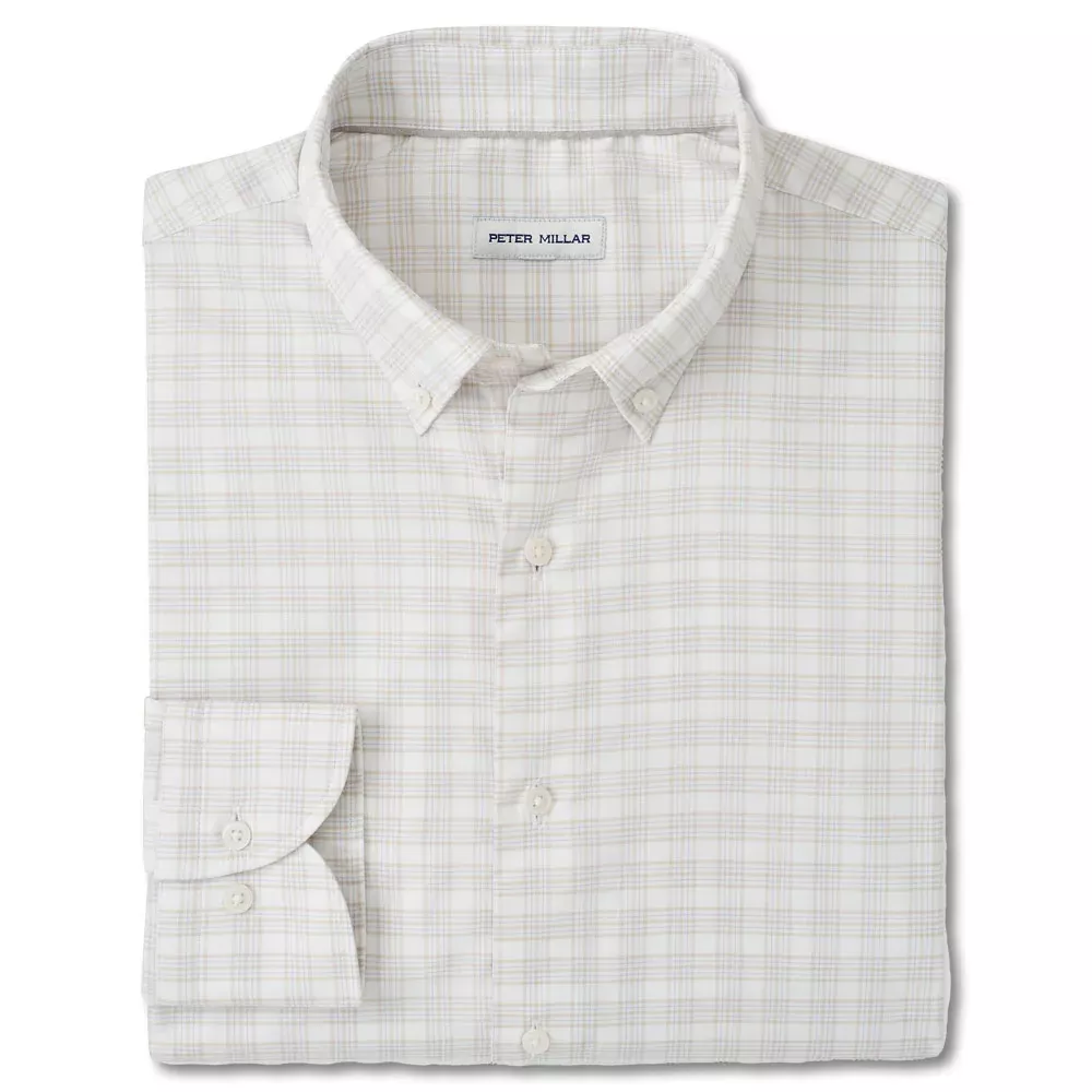 Peter Millar Douglas Crown Lite Cotton-Stretch Sport Shirt