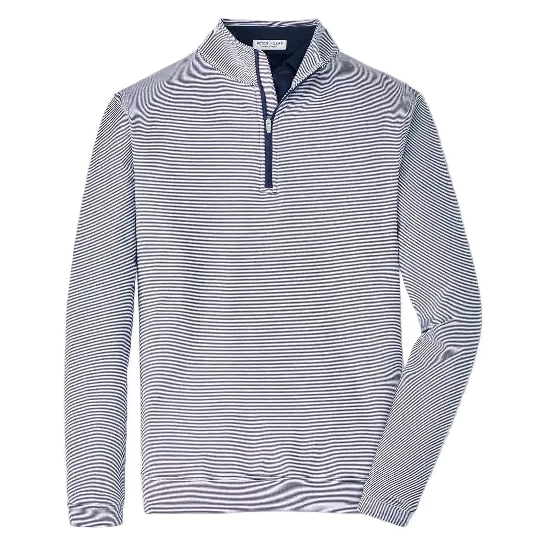 Peter Millar Perth Sugar Stripe Performance Quarter-Zip