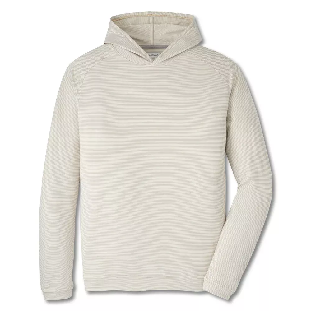 Peter Millar Pine Sugar Stripe Performance Hoodie