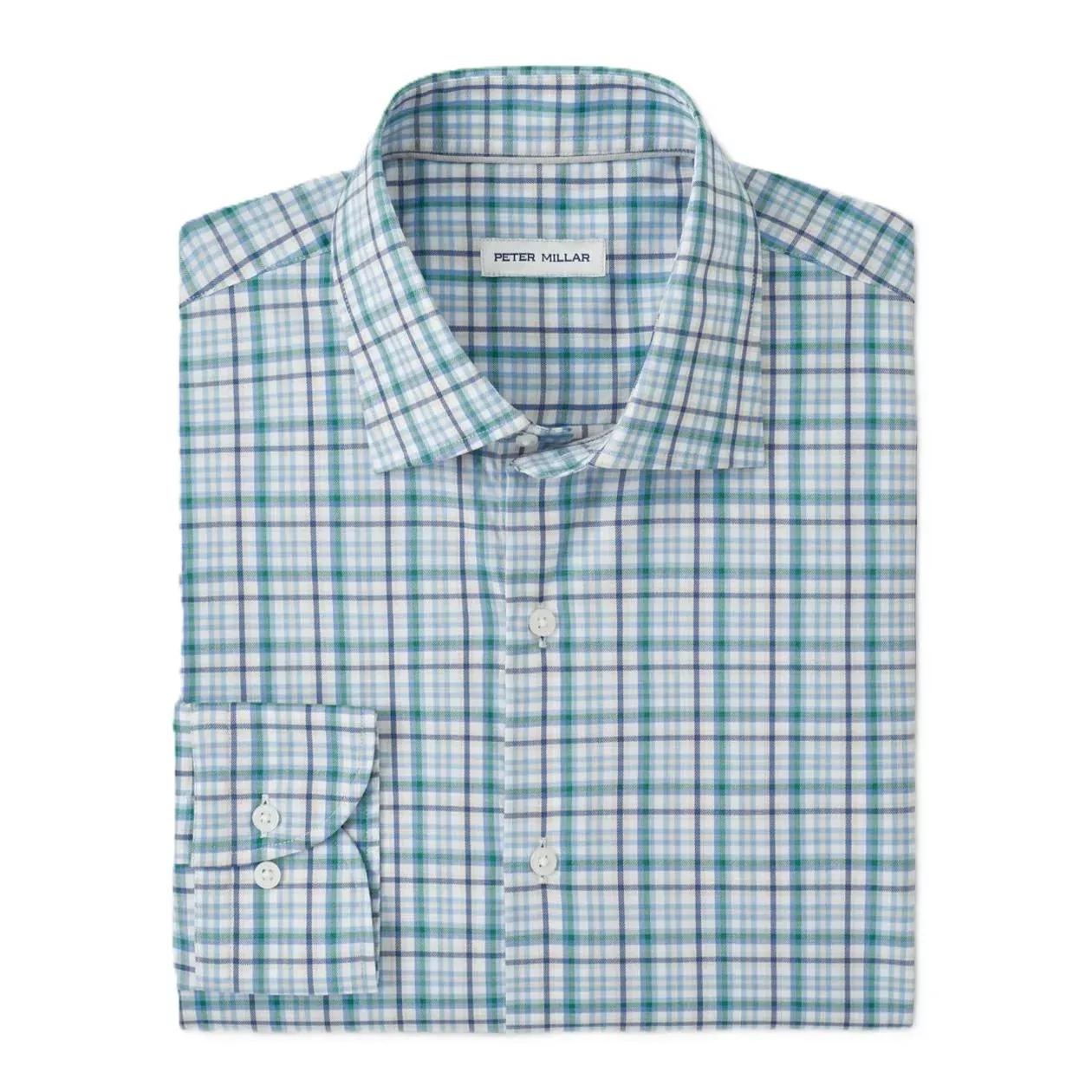 Peter Millar Simon Crown Lite Cotton-Stretch Sport Shirt