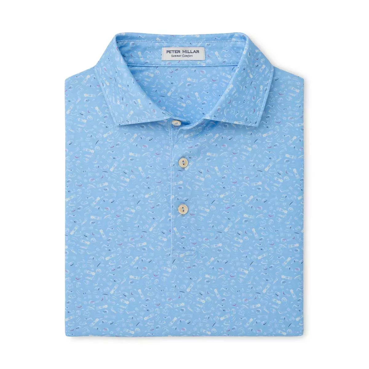 Peter Millar Track Record Performance Jersey Polo