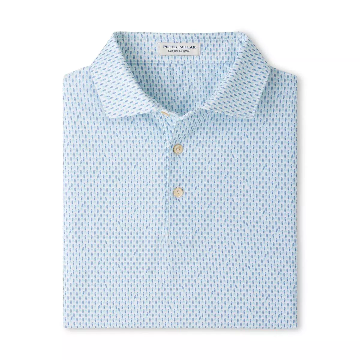 Peter Millar Weekend Wake Performance Jersey Polo