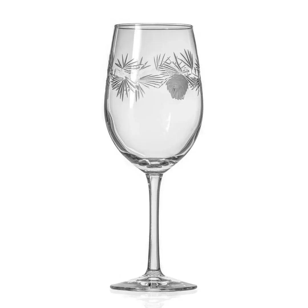 Pinecone Glassware - 12 oz Tulip Wine Glass