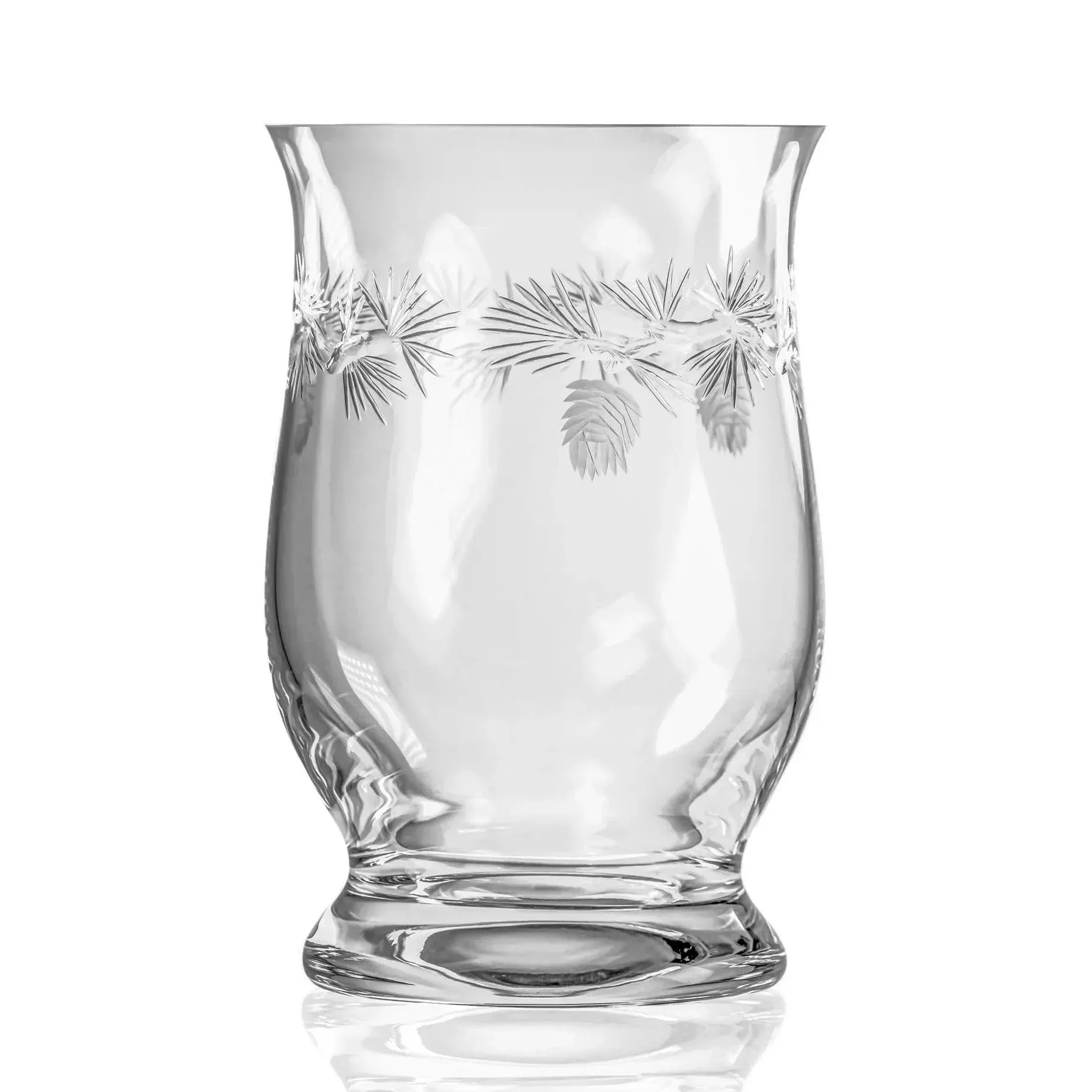 Pinecone Glassware - Candle Hurricane Shade
