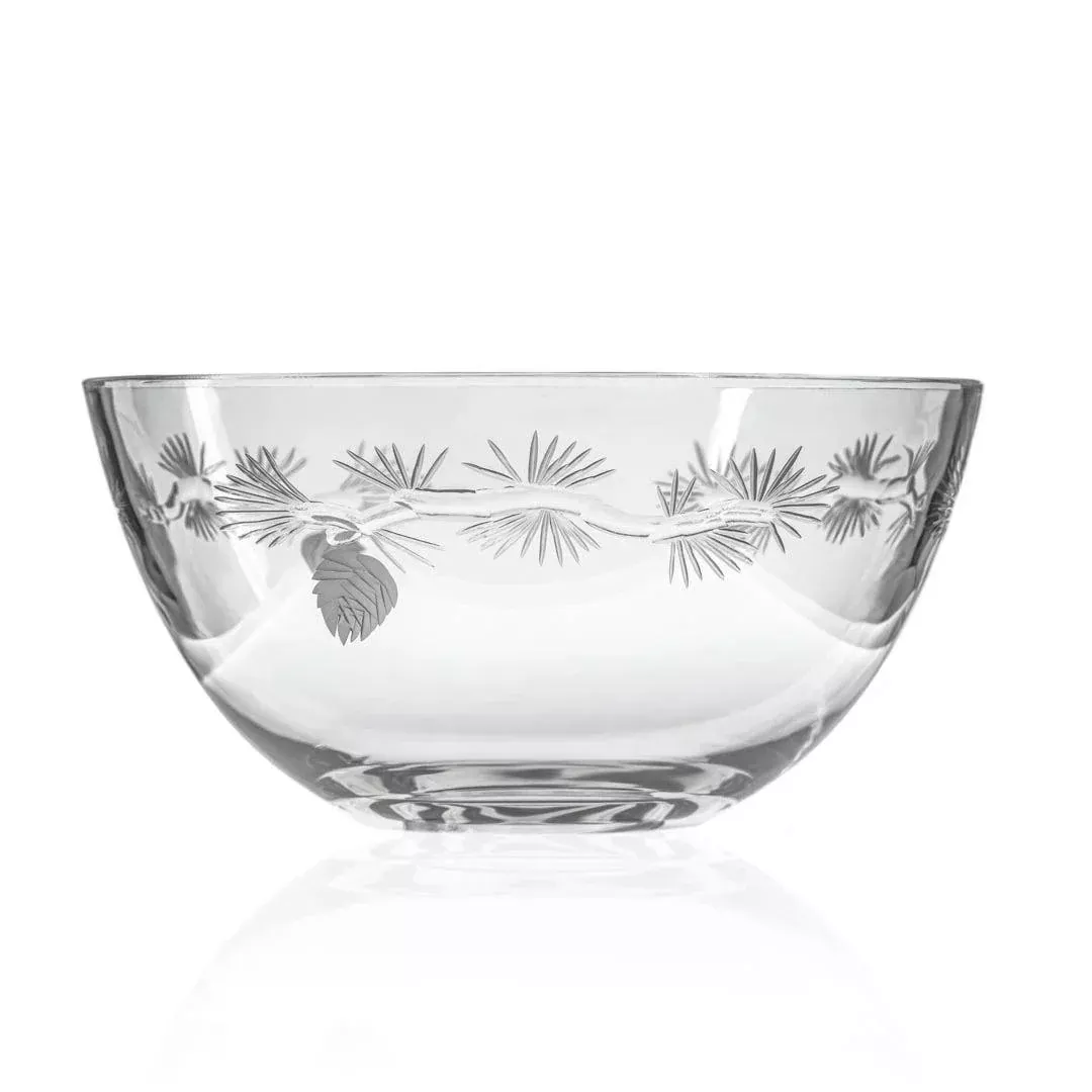 Pinecone Glassware - Large Bowl