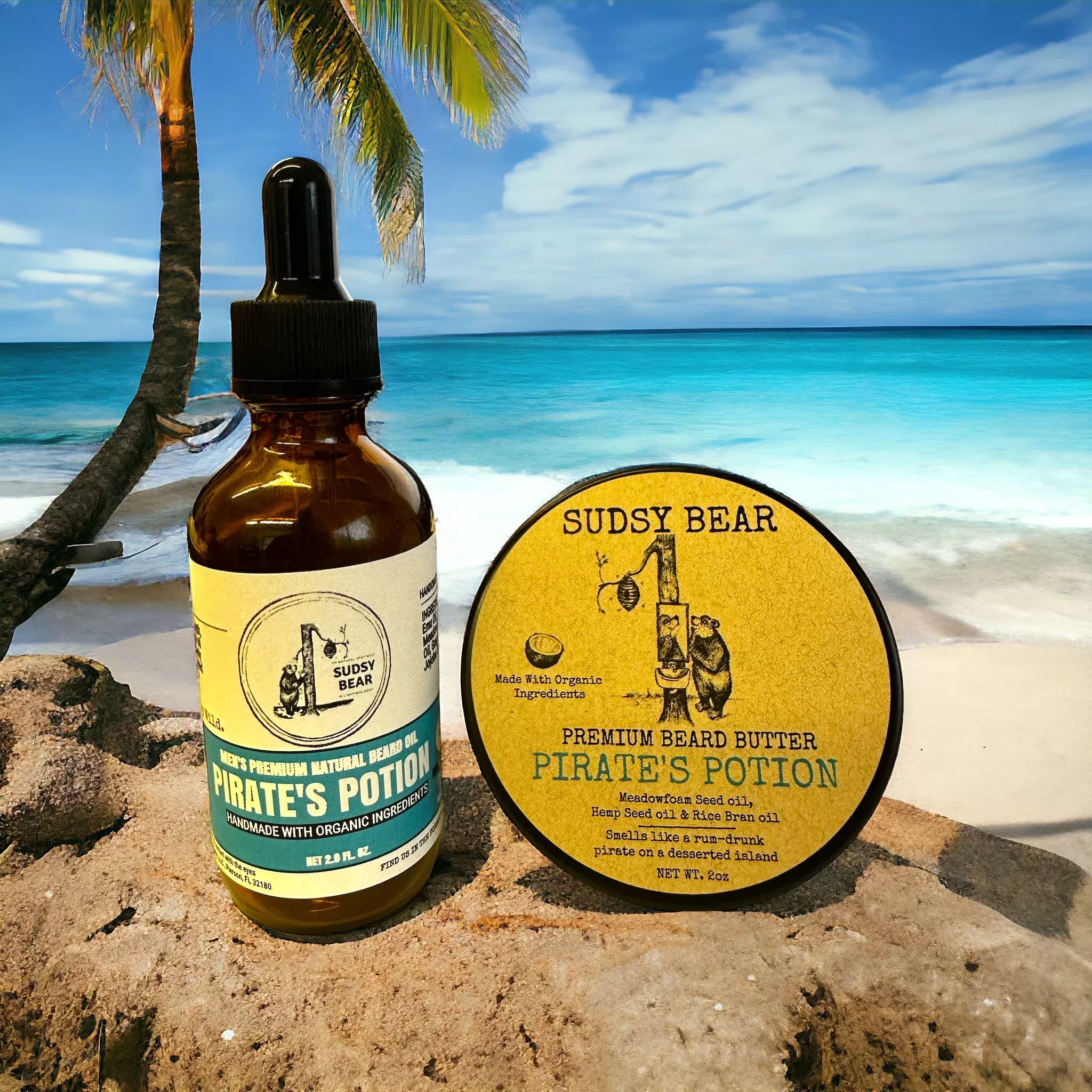 Pirate’s Potion Premium Beard Duo