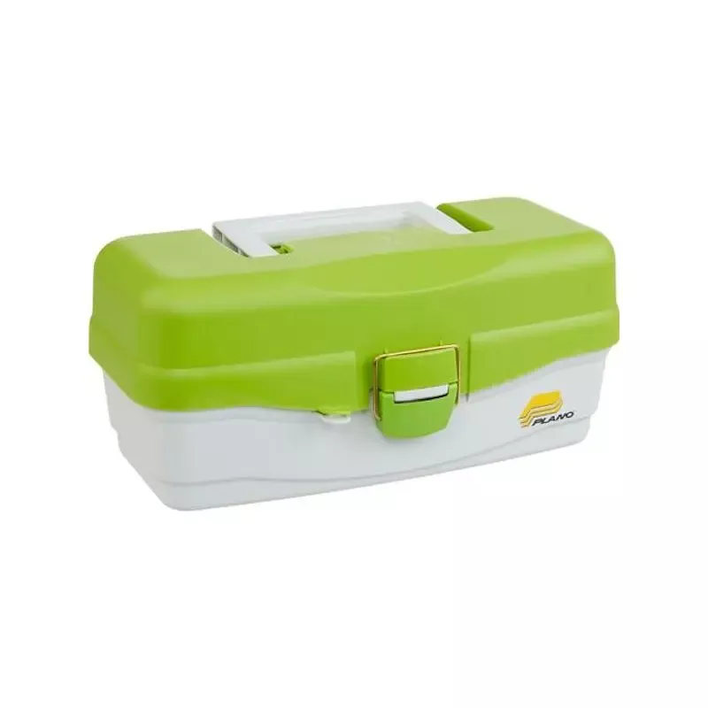 Plano Ready-Set-Fish 2-Tray Box Lime Green