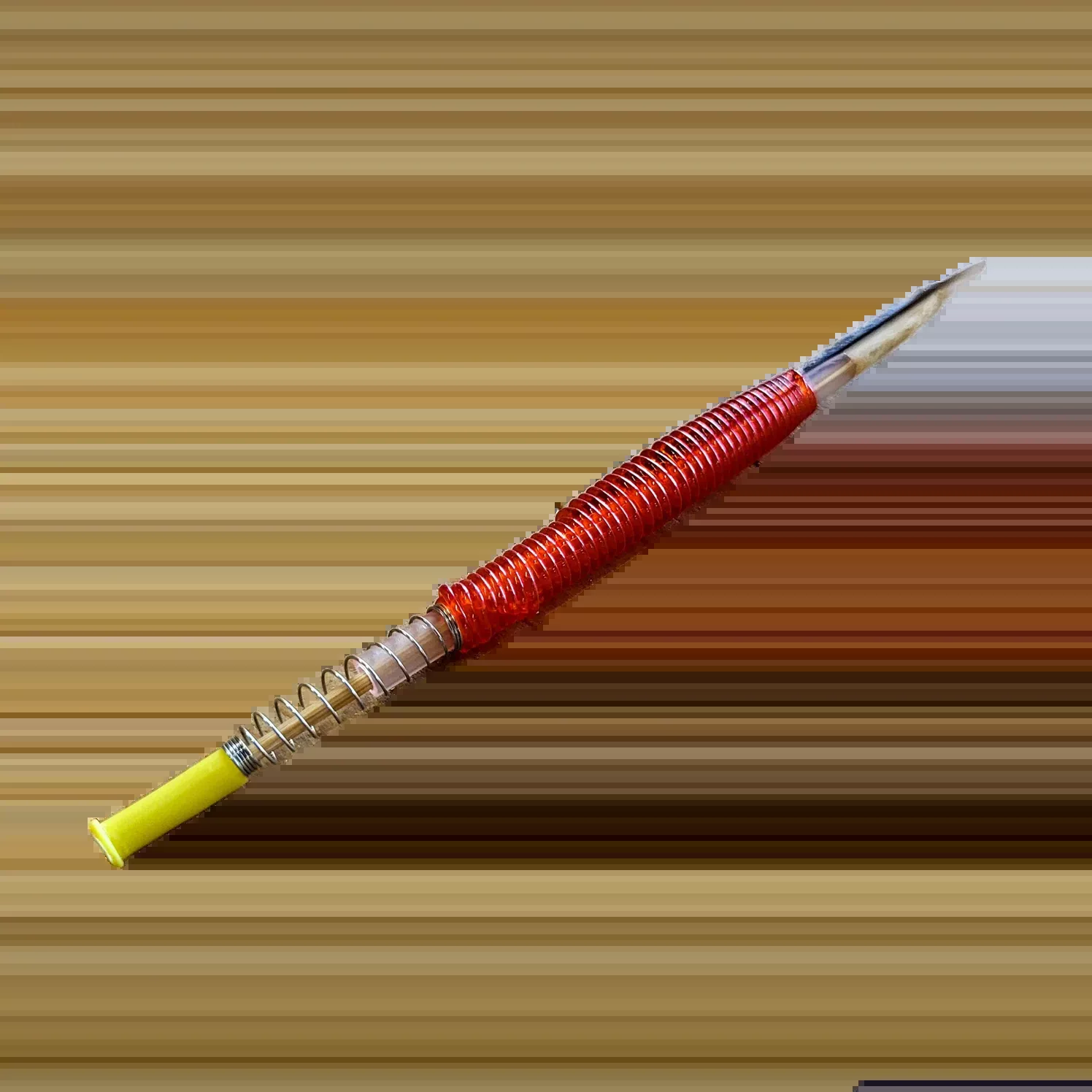 Plastic Grafting Tool with Bamboo Pusher