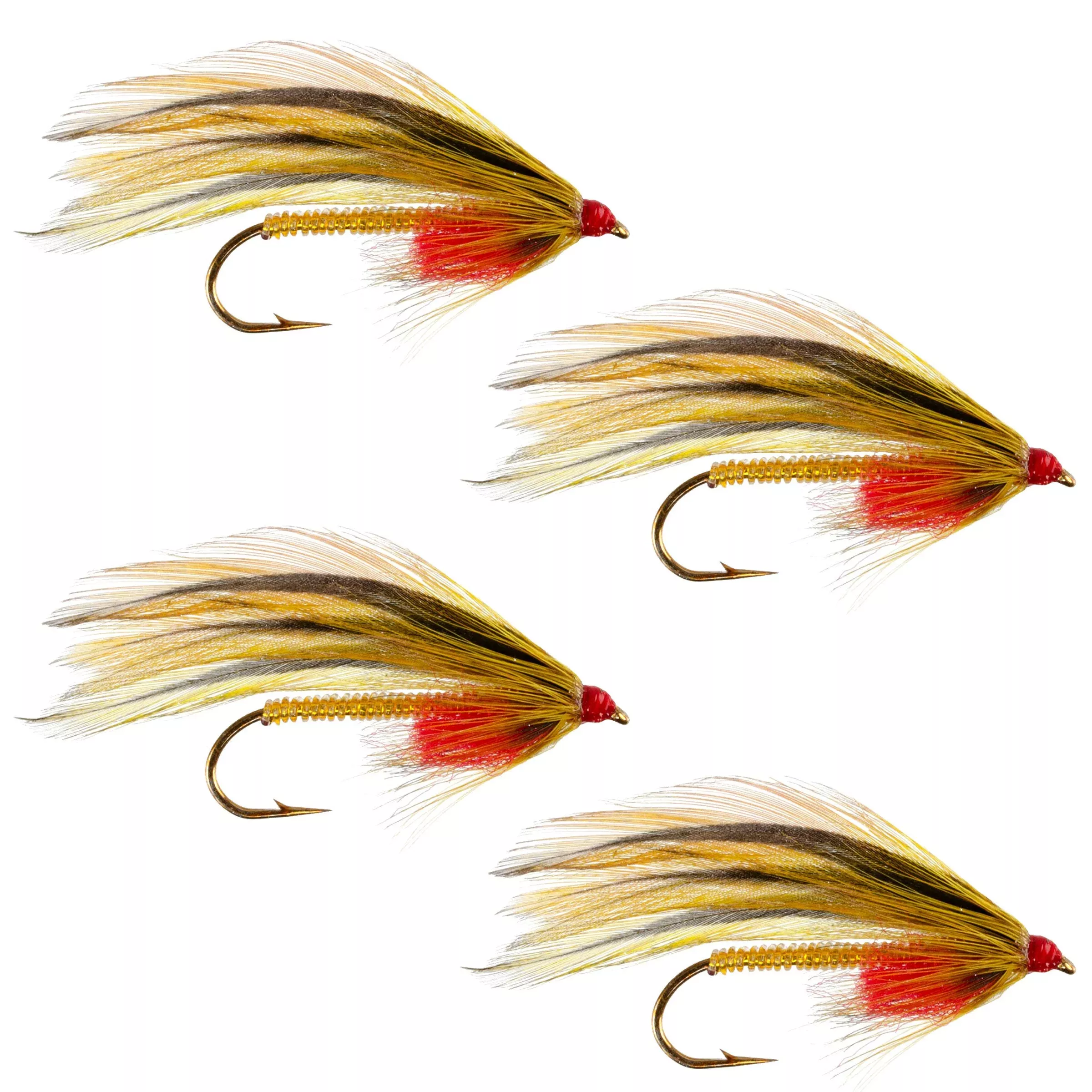 Platte River Special Classic Streamer Flies – Set of 4- Hook Size 4