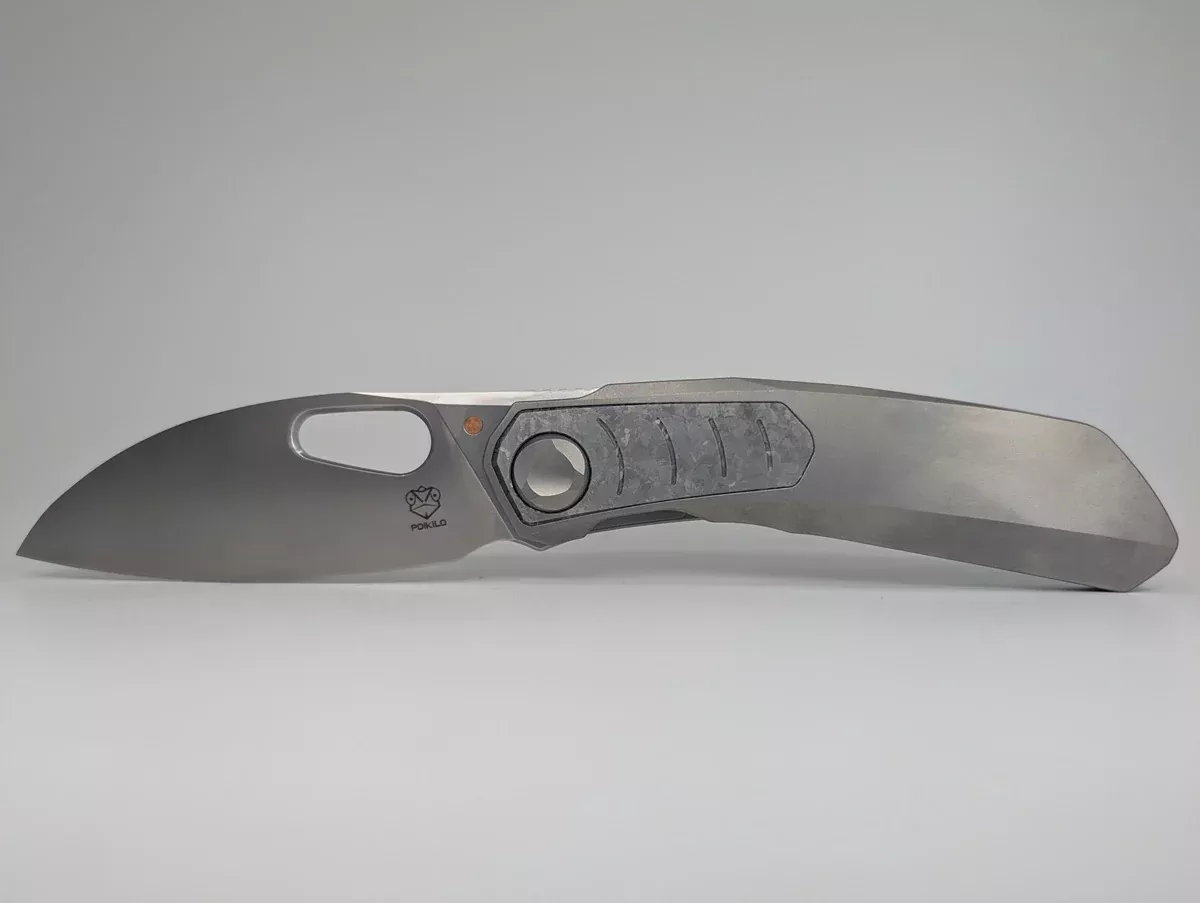 Poikilo x Vulpex "Crab" Framelock Folding Knife