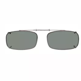 Polarized Clips True Rectangle (TRX) - 54MM - Gunmetal Frame - Grey Lens