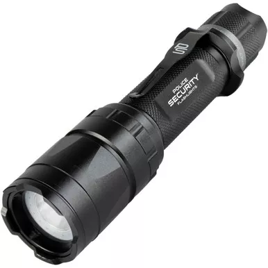 Police Security Trac Tact Flashlight 1000 LumenWith Uv