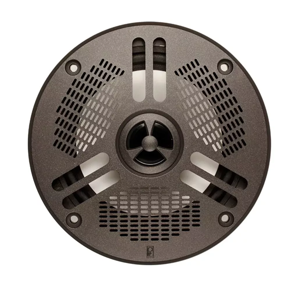 Poly-Planar MA-4052LG1 5″ 60 Watt LED Self Draining Spa Speaker – Dark Grey