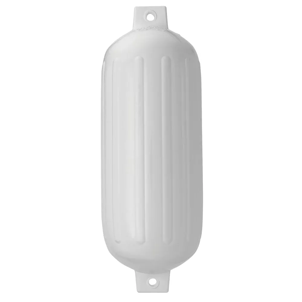 Polyform G-6 Twin Eye Fender 11″ x 30″ – White [G-6-WHITEWO]